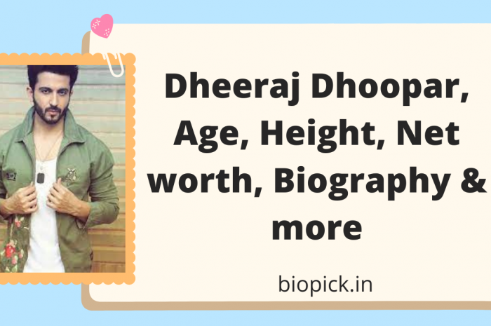Dheeraj Dhoopar wife, Age, family, Net worth, Biography and More