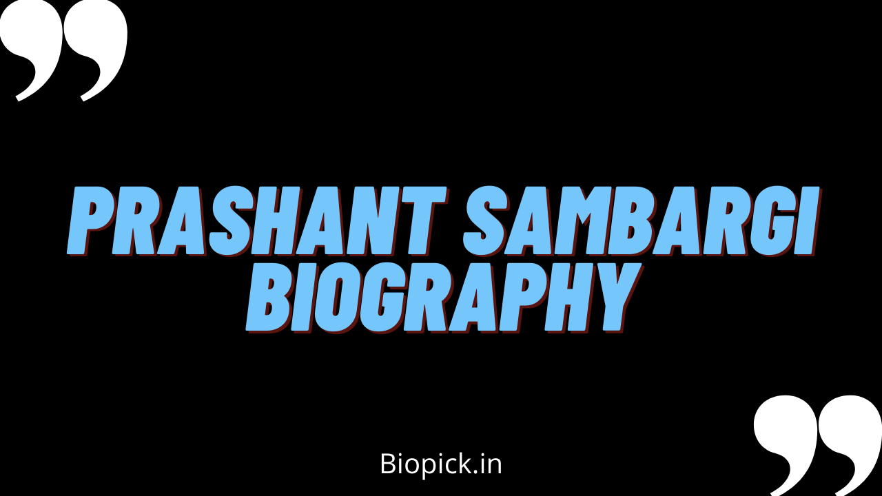 Prashanth Sambargi Family