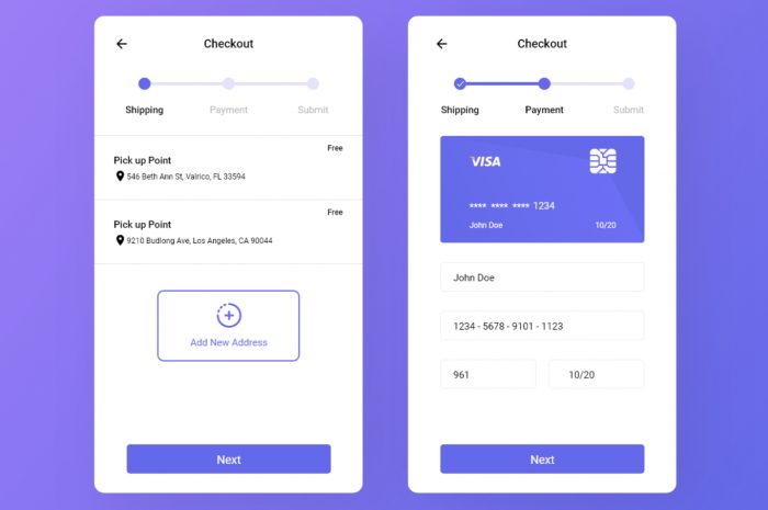 HOW IS A PAYMENT CHECKOUT PAGE DESIGNED?