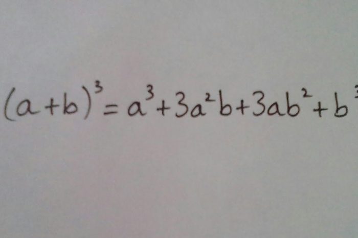 (a+b)^3 Formula: Solved Proof