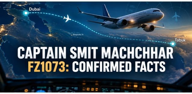 Captain Smit Machchhar and Flight FZ1073: What Is Confirmed So Far